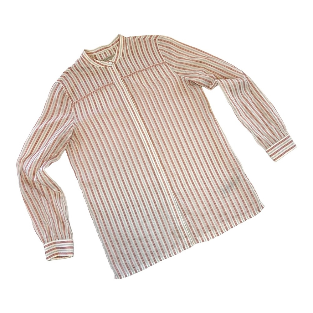 Burberry Brit Silk Button Down Shirt